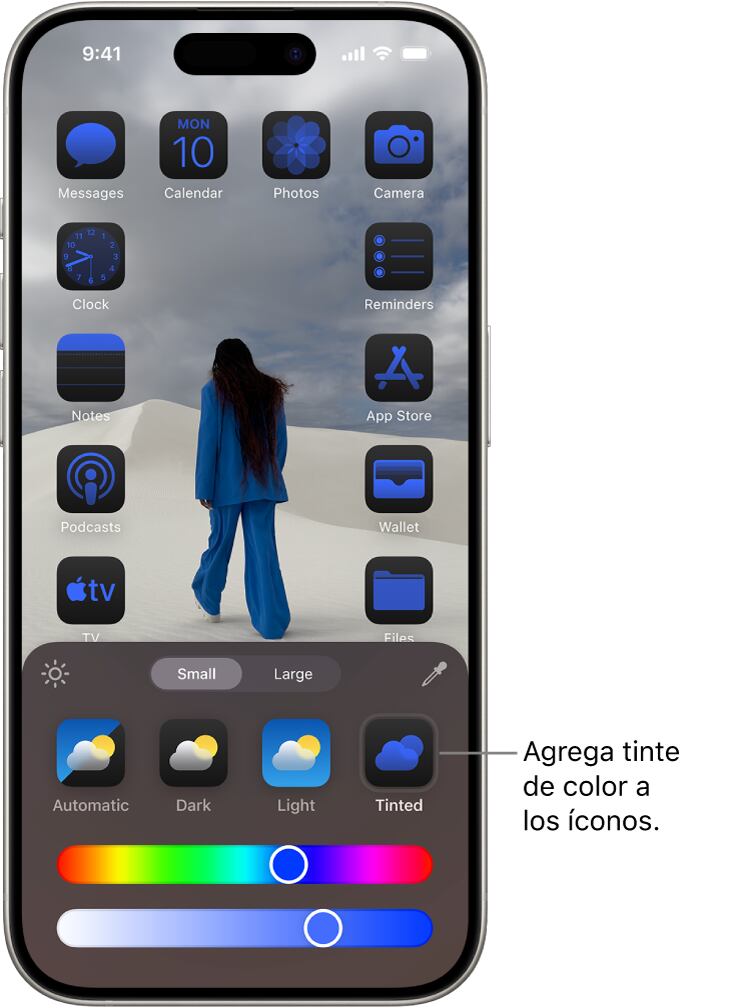 Con opciones para cambiar el color de los iconos, ajustar el tamaño de los widgets y hasta ocultar nombres de aplicaciones, esta actualización trae libertad de personalización.