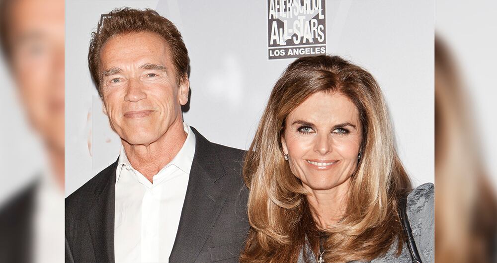 Arnold Schwarzenegger y Maria Shriver. 
