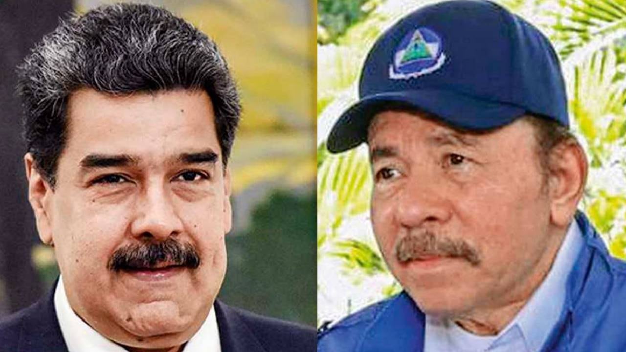 Nicolás Maduro y Daniel Ortega