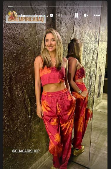 Daniella Álvarez estuvo en Barranquilla este fin de semana