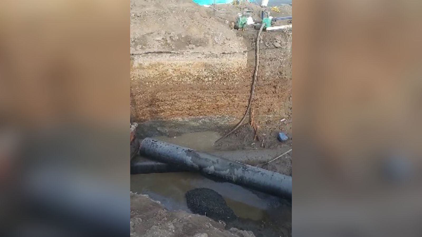 Arreglo de tubería que surte a Yumbo, Valle del Cauca.