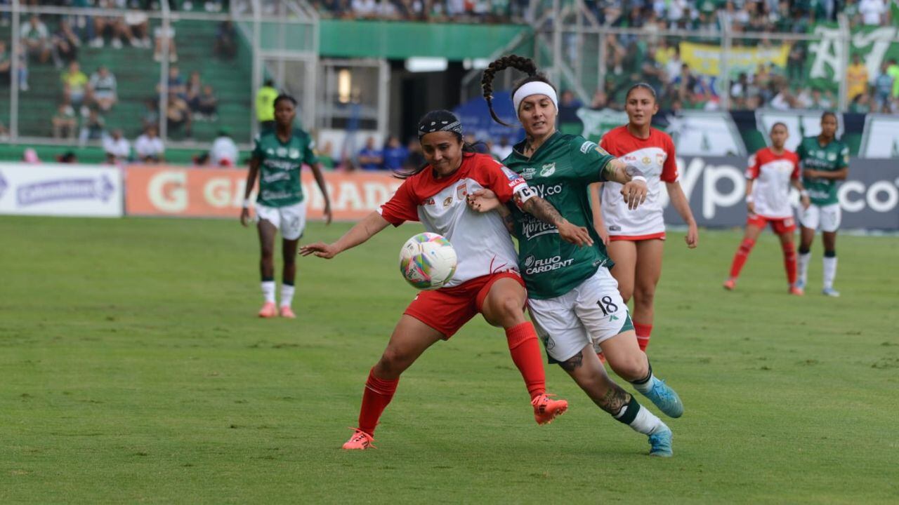 Cali y Santa Fe jugaron la final.