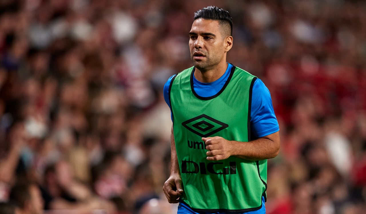 Radamel Falcao García con Rayo Vallecano en LaLiga de España