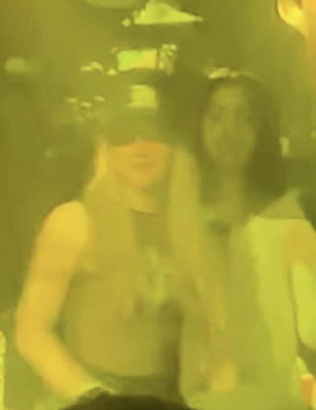 La artista fue vista en un club nocturno de Miami.