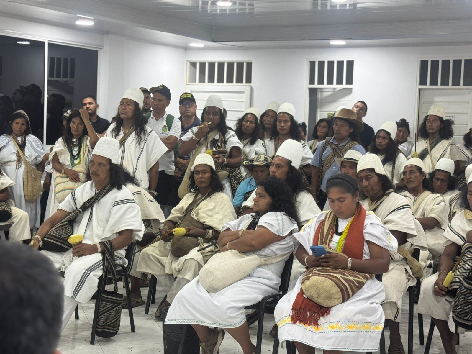 Pueblo arhuaco estableció mesas con el Gobierno Nacional.