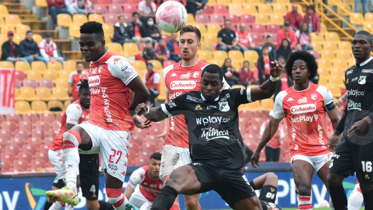 Santa Fe vs. Cali, Liga BetPlay. Foto: Dimayor