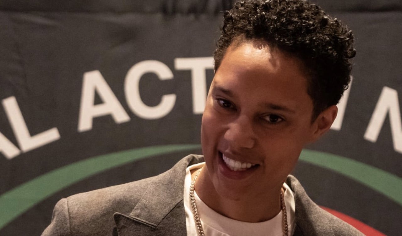 Brittney Griner apareció por primera vez en público ante medios de comunicación de Estados Unidos