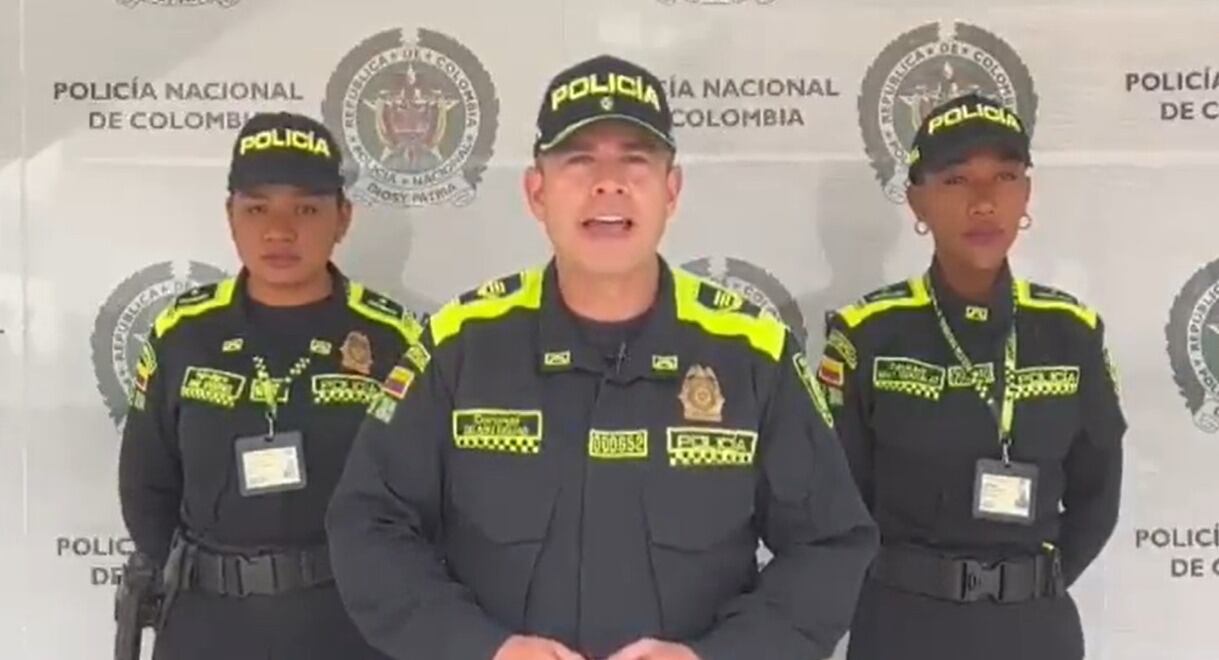 Policía de Nariño se pronunció sobre el caso. Fotograma de la Policía.