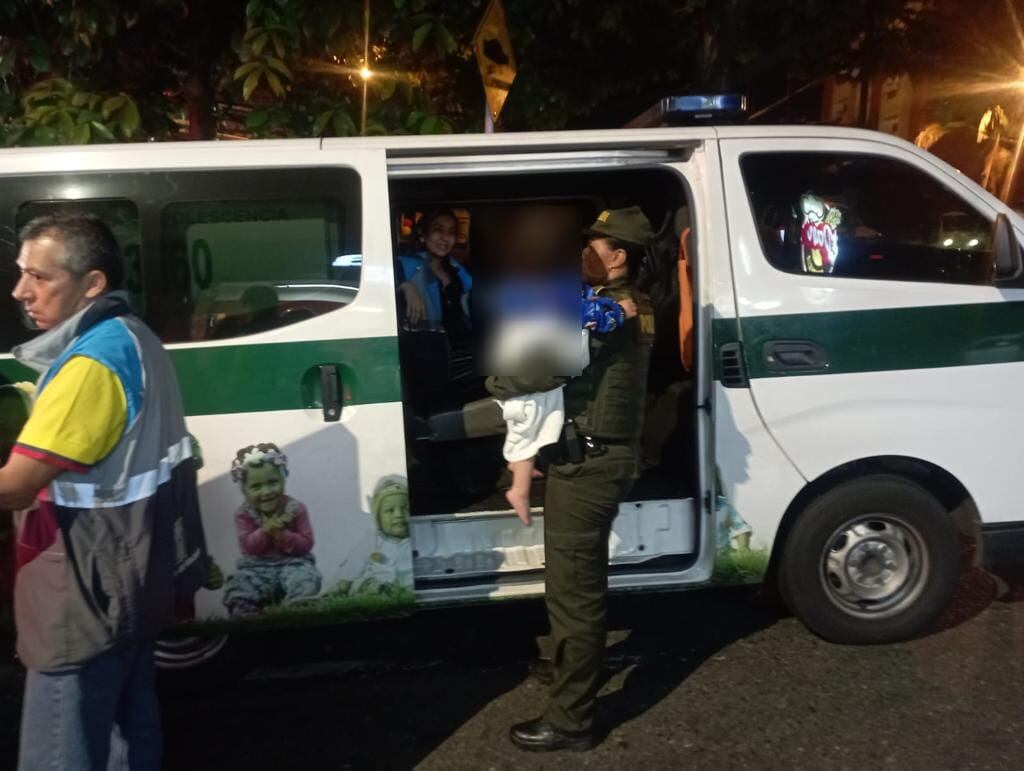 El menor está siendo atendido en el hospital universitario de San Vicente Fundación.