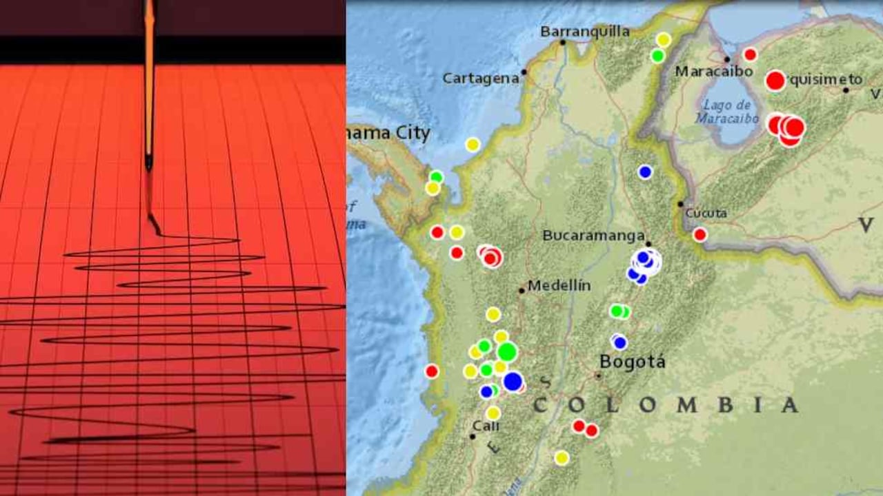 Colombia es un país propenso a tener varios sismos al día.