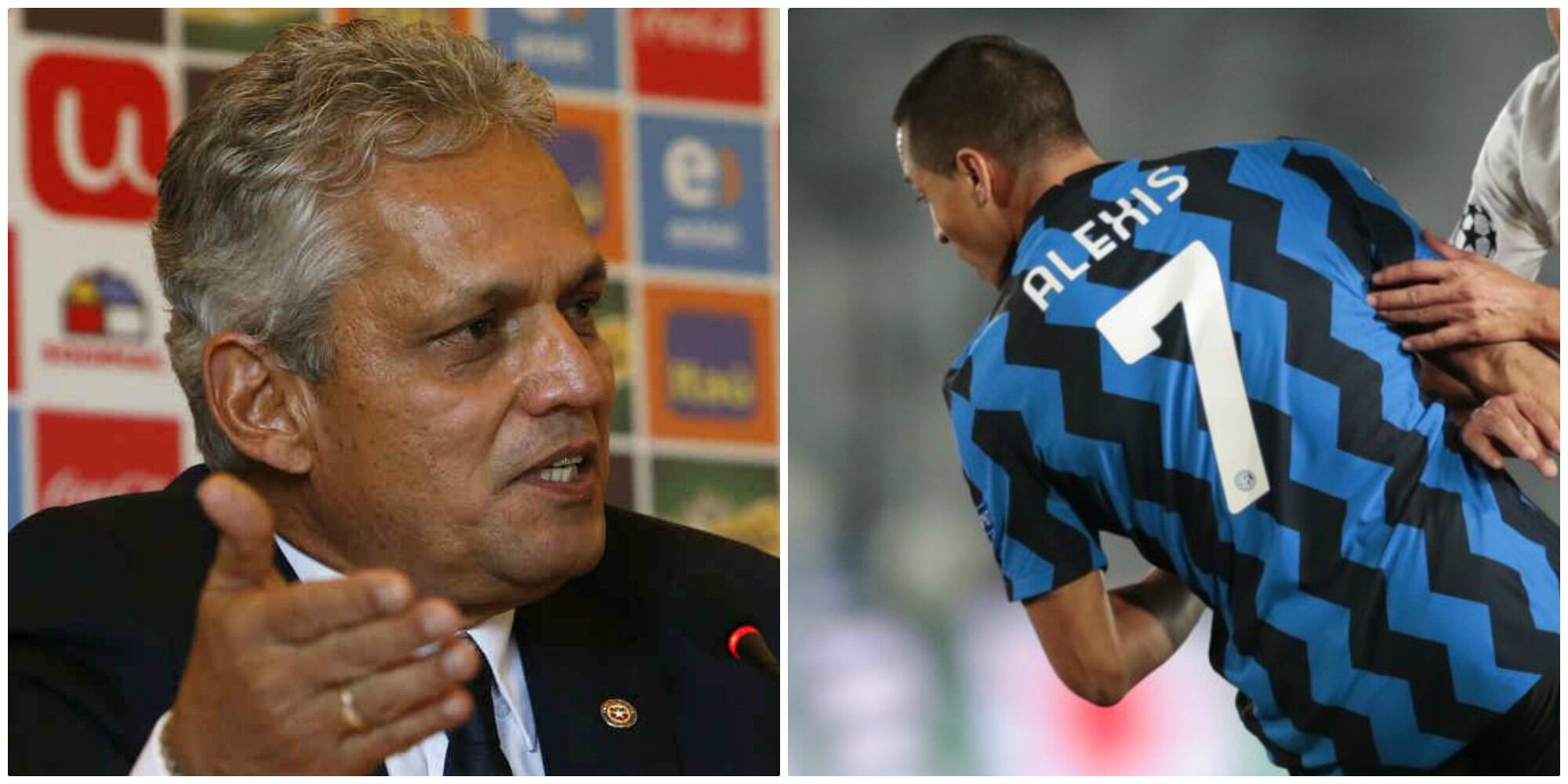 El director de la selección chilena criticó al Inter de Milán por no cuidar al delantero. El equipo respondió.