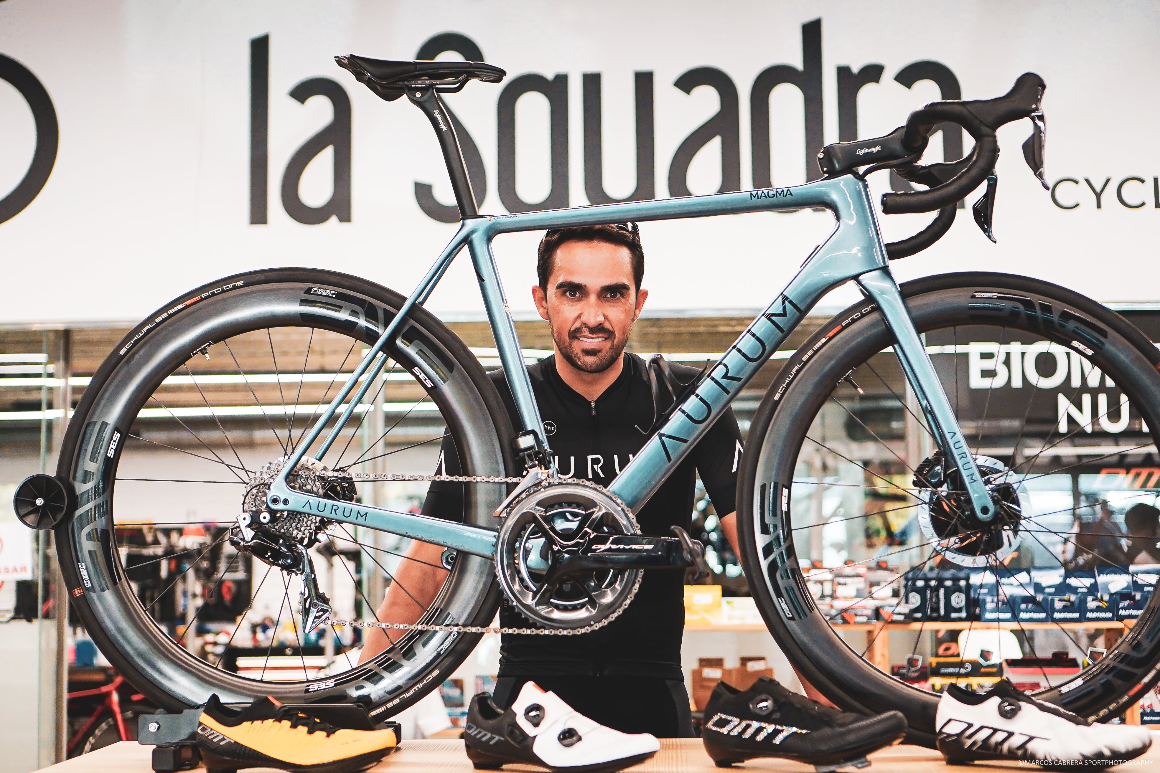 Alberto Contador en Semana