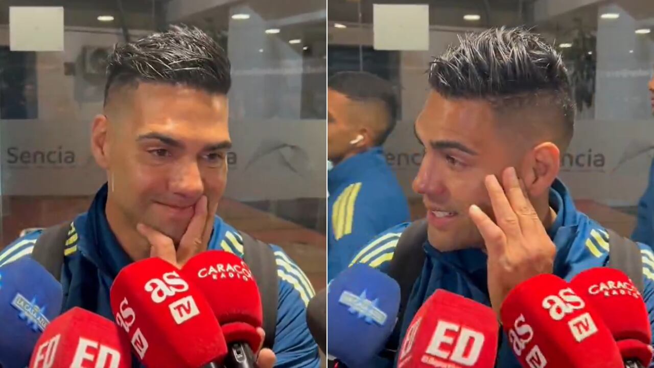 Falcao García se mostró molesto por el estado del campo de El Campín