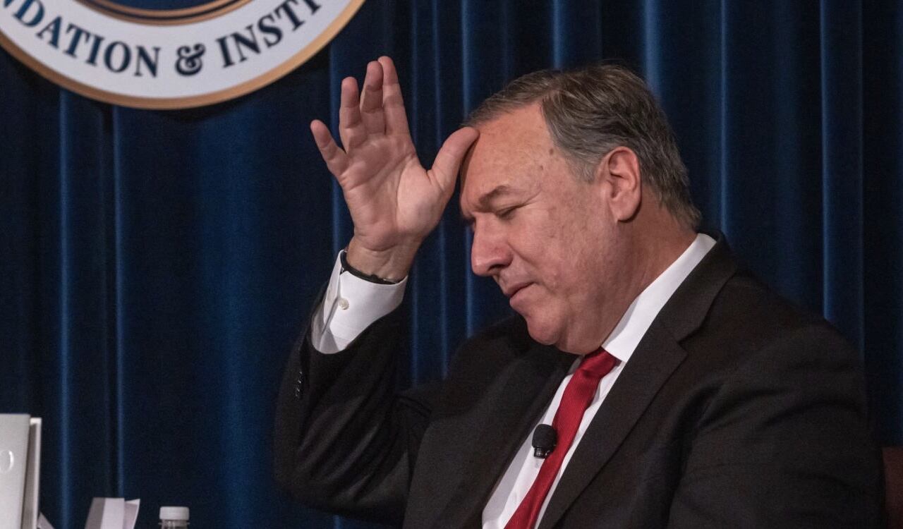 Mike Pompeo calificó de "vergüenza mundial" lo hecho por Joe Biden en el tema del globo chino