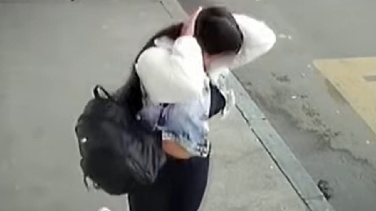 Este es el último registro fílmico que se tiene de la menor.