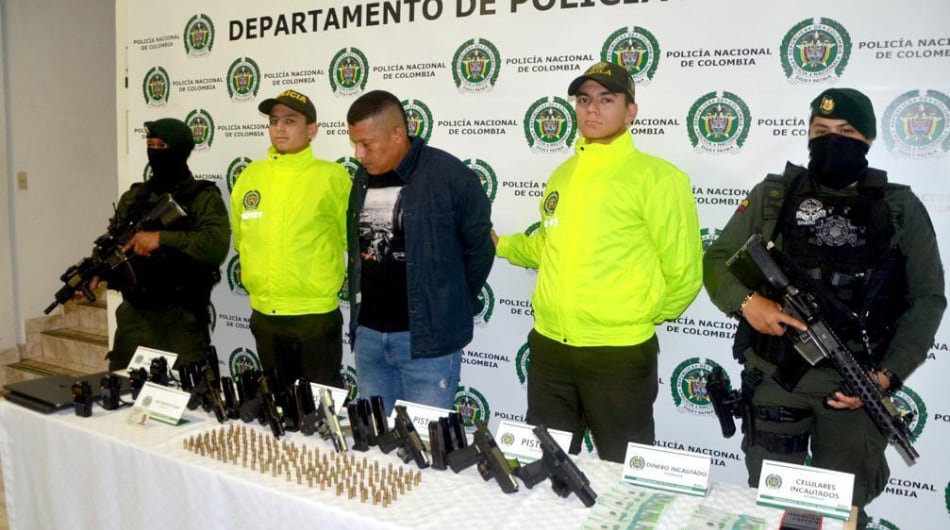 Cae peligroso cabecilla de las AGC en Antioquia,