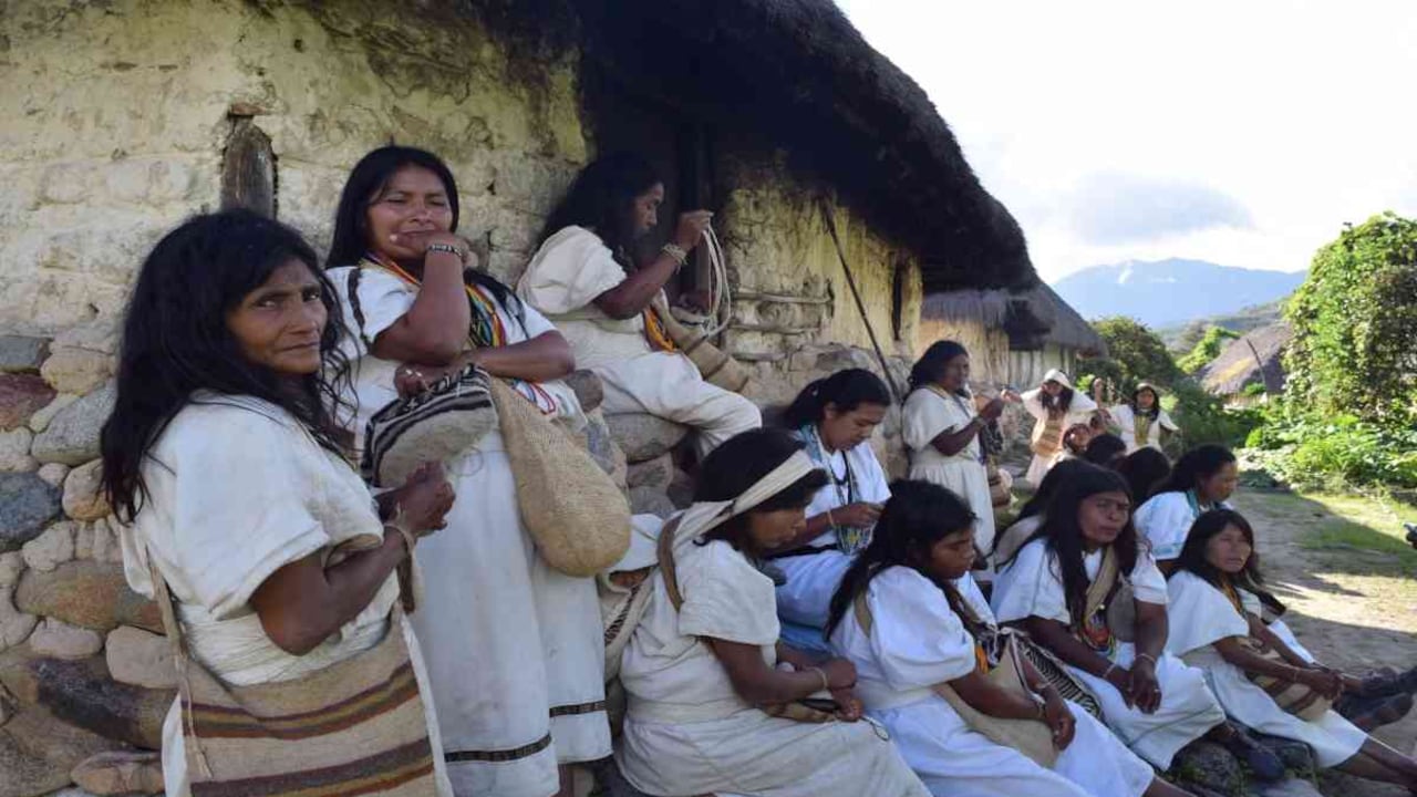 Con tradiciones ancestrales, las mujeres de la Sierra buscan proteger su territorio del coronavirus. Foto: archivo