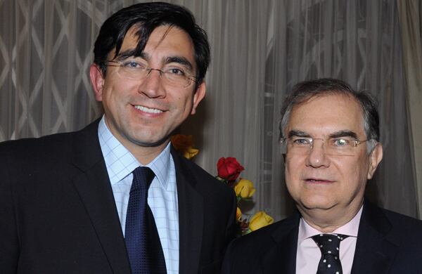 Diego Molano y Alberto Preciado.