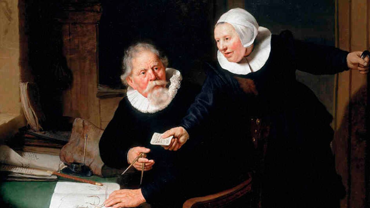 EL CONSTRUCTOR DE BARCOS Y SU ESPOSA, REMBRANDT