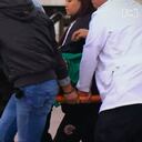 Juan Pablo Llano fue atendido por los paramédicos.