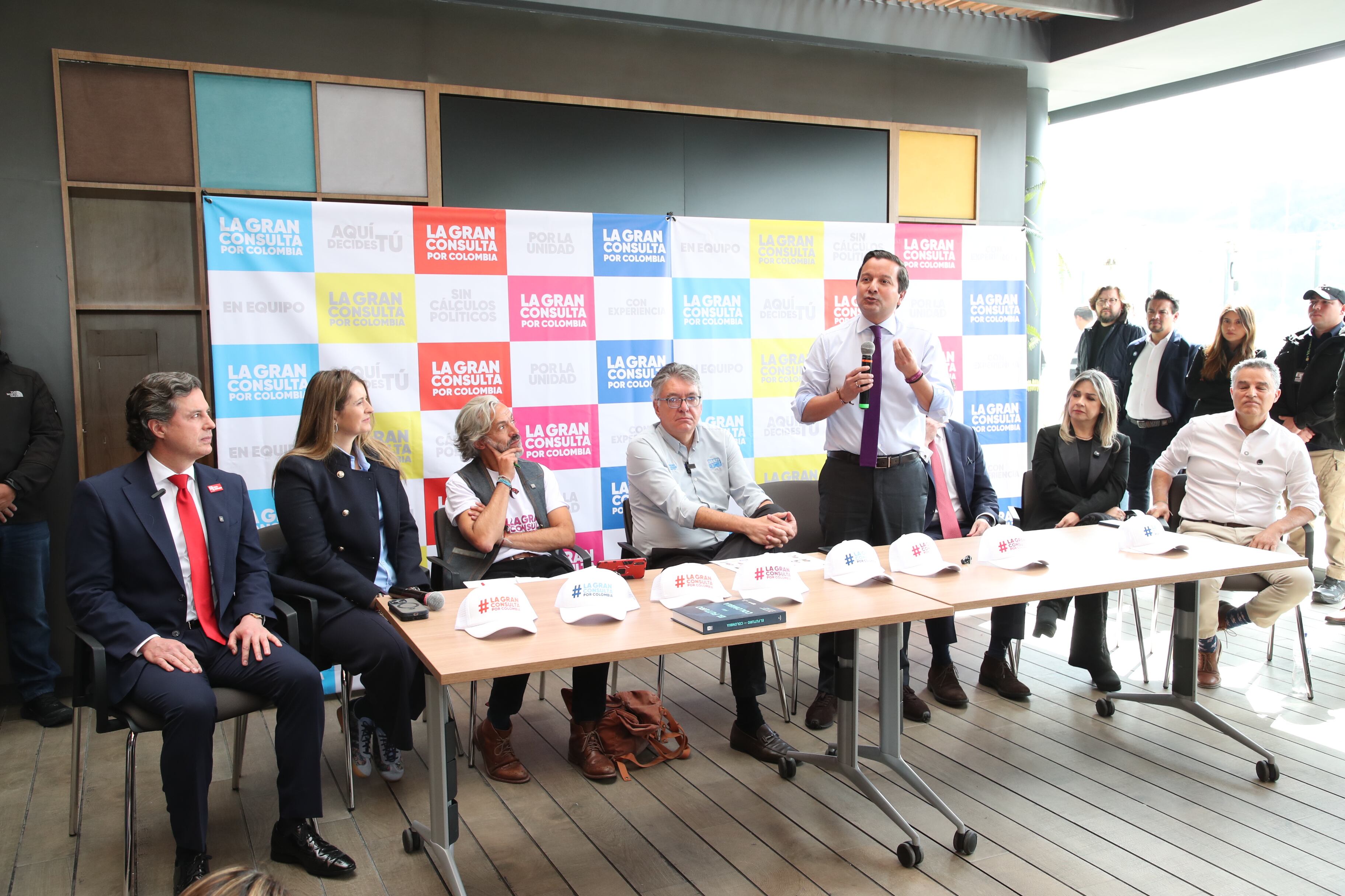 La Gran Consulta, rueda de prensa.