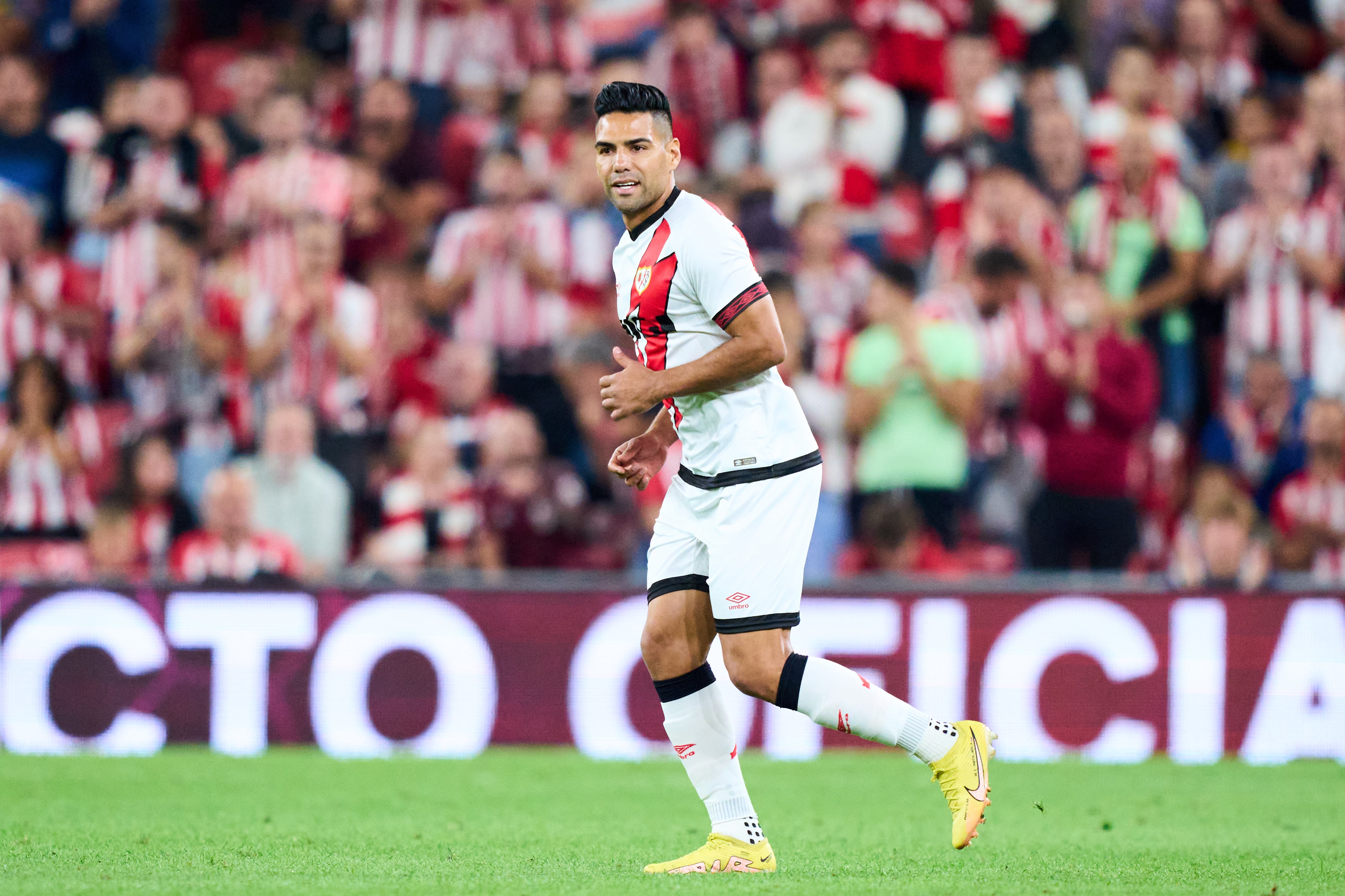 Radamel Falcao García, jugador del Rayo Vallecano.