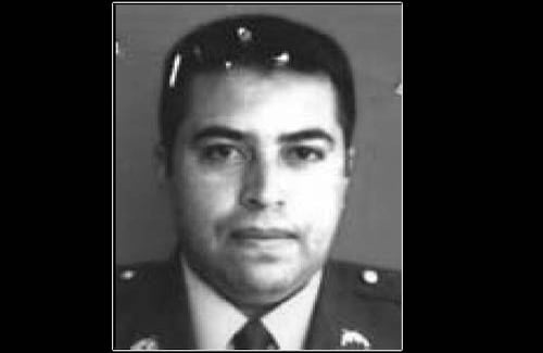 Capitán de la Policía William Donato Gómez, privado de la libertad el 4 de agosto de 1998.