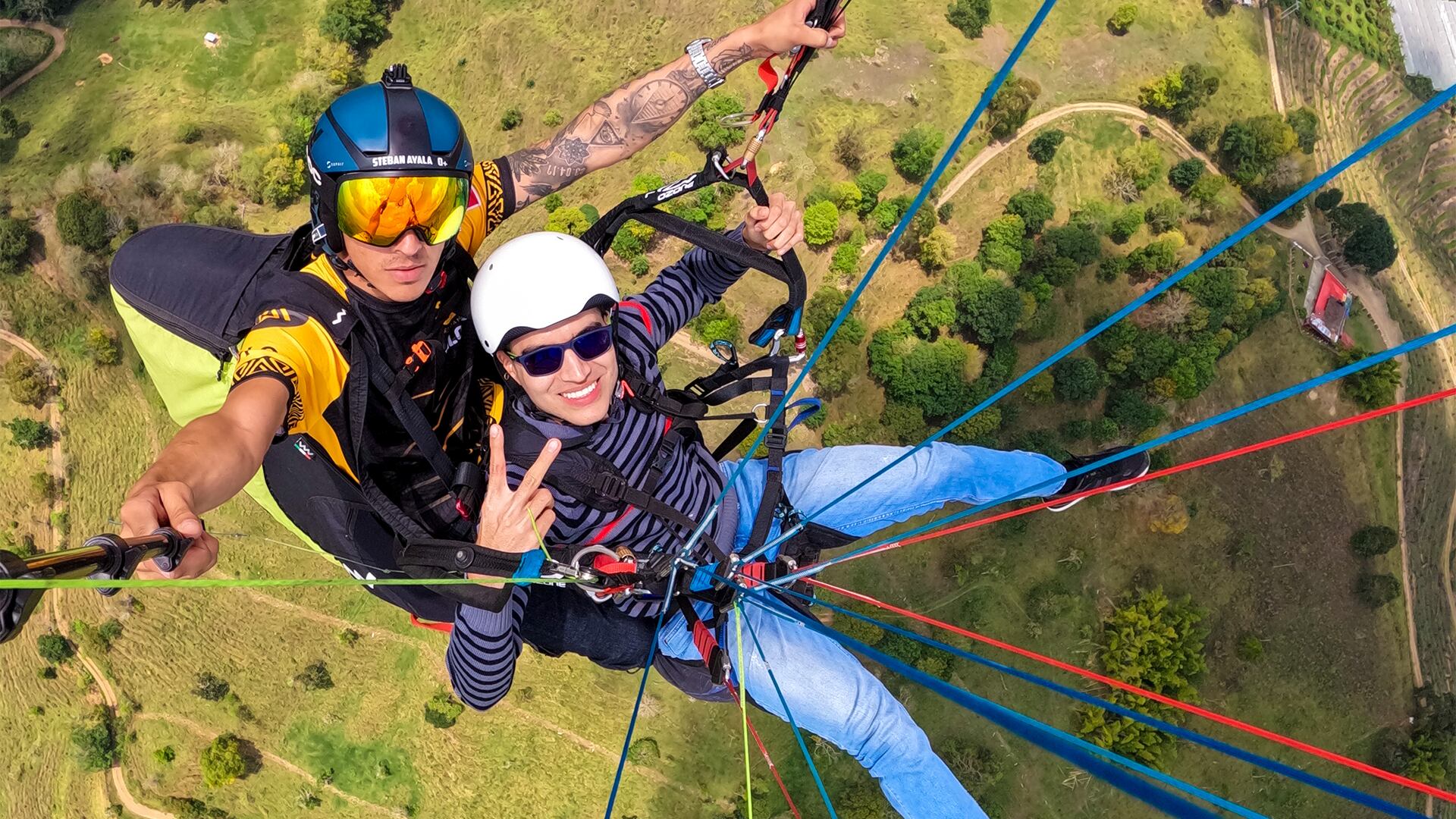 El municipio de Roldanillo es uno de los destinos escogidos por muchos turistas en el Valle del Cauca para volar en parapente.