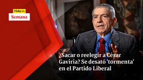 ¿Sacar o reelegir a César Gaviria? Se desató ‘tormenta’ en el Partido Liberal
