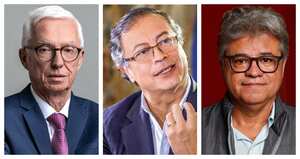 Jorge Enrique Robledo, Gustavo Petro y Wilson Arias