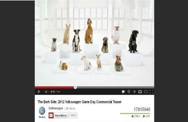 Volkswagen y sus perros cantores encantó al público 