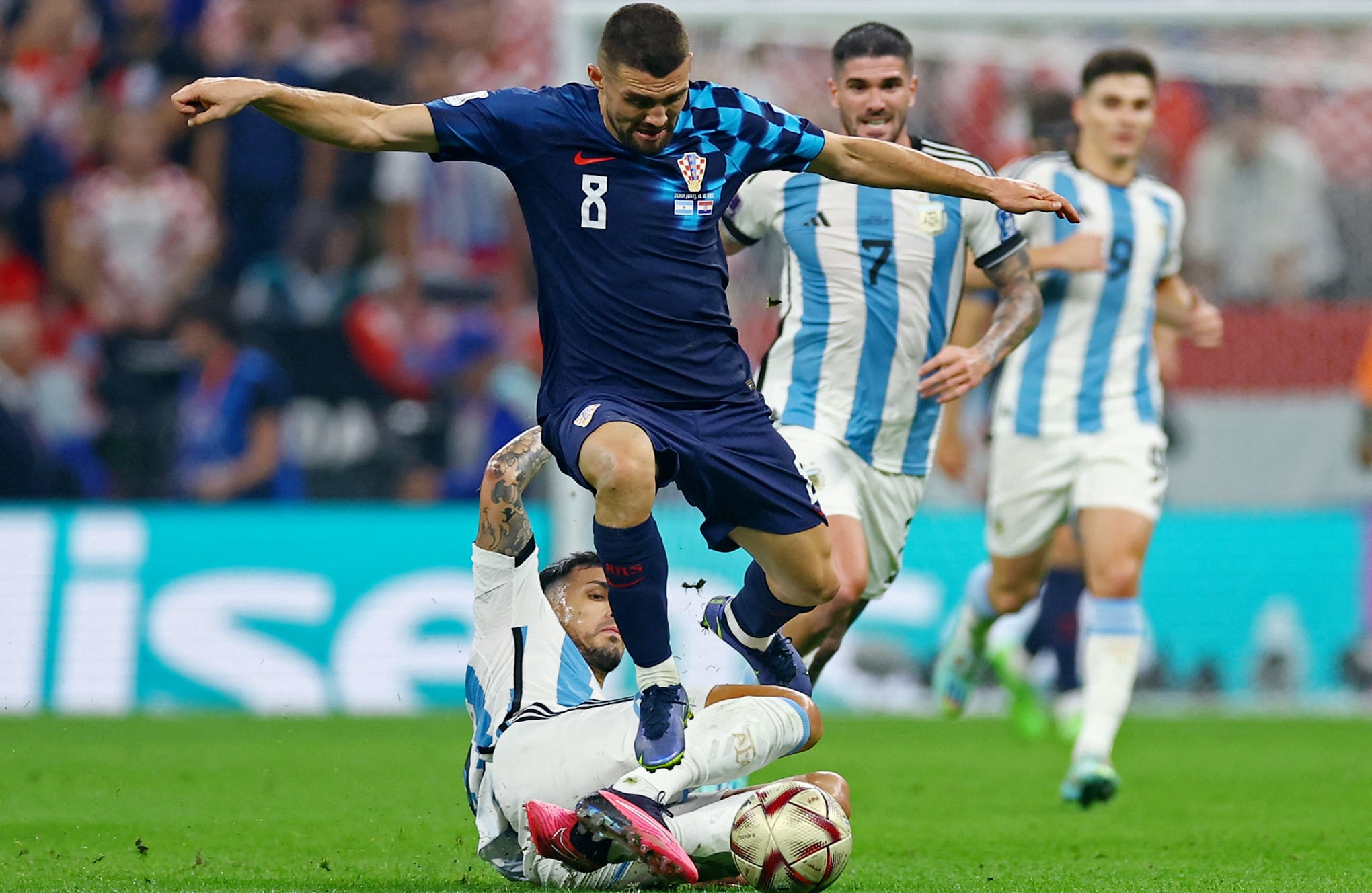 En imágenes : Argentina Croacia en Qatar 2022