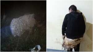 Según las autoridades, el sujeto había aprovechado las condiciones climáticas para intentar consumar su plan.