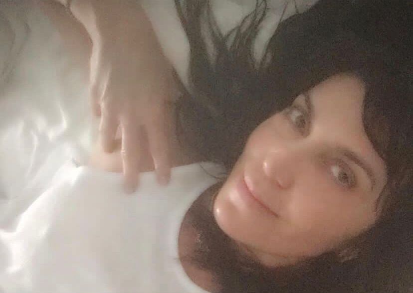 La artista se mostró tranquila con noticia que dio.