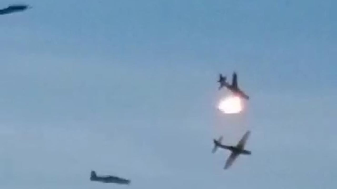 Accidente aéreo en Villavicencio, comprometió gravemente a dos oficiales de la Fuerza Aérea.