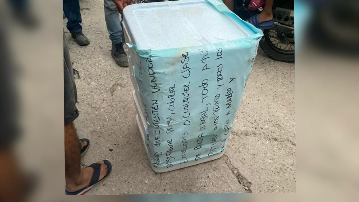 Aquí encontraron el cuerpo desmembrado.