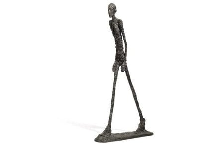 Escultura de Giacometti, en su momento la obra subastada más cara del mundo 