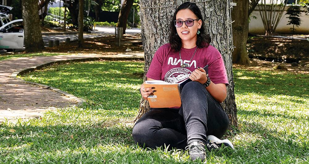 Esta caleña de 19 años obtuvo un alto puntaje en ciencias naturales en las pruebas Saber 11. Actualmente estudia química farmacéutica.