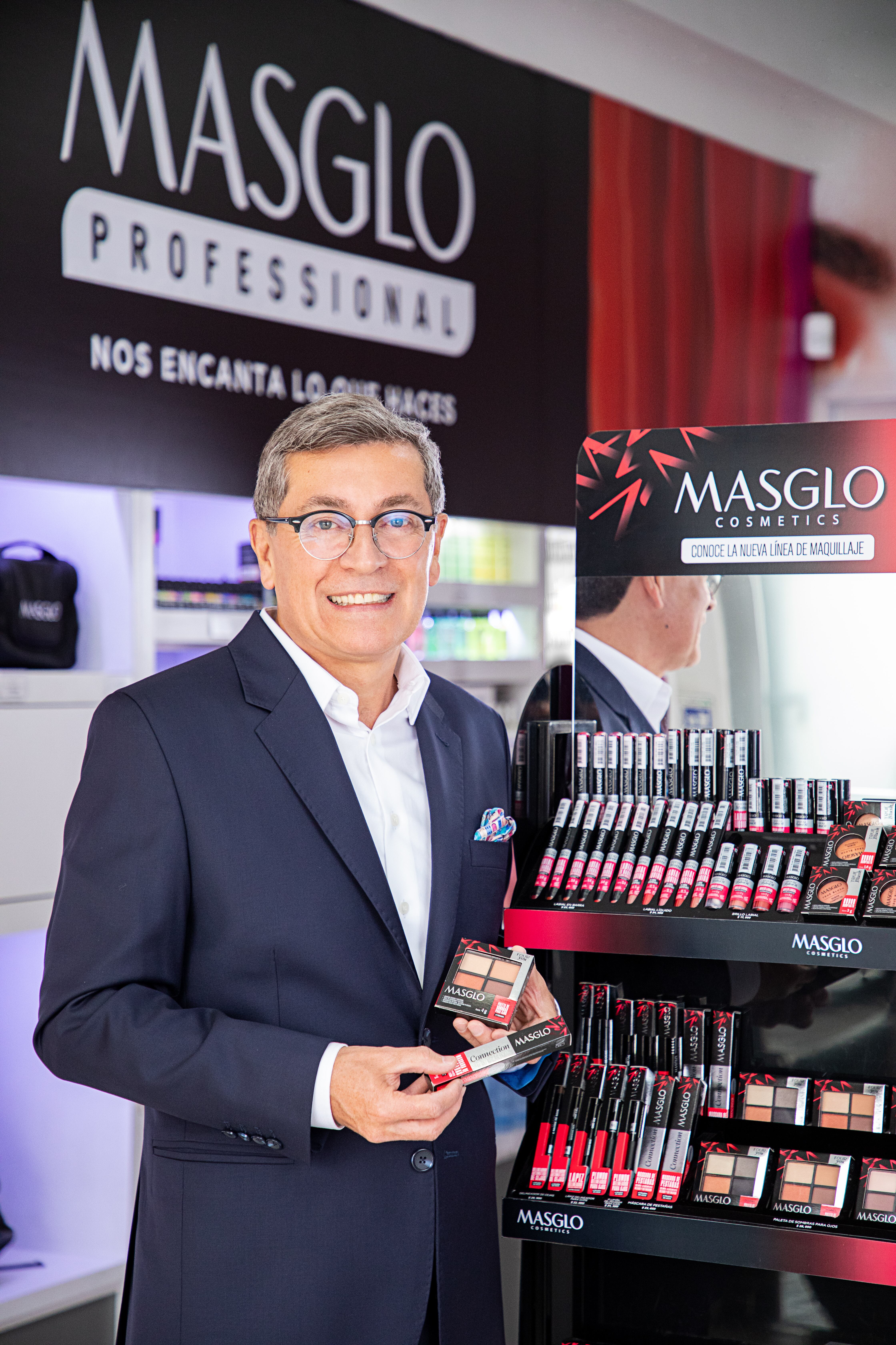 Jorge Bohórquez, gerente general de Masglo Cosmetics