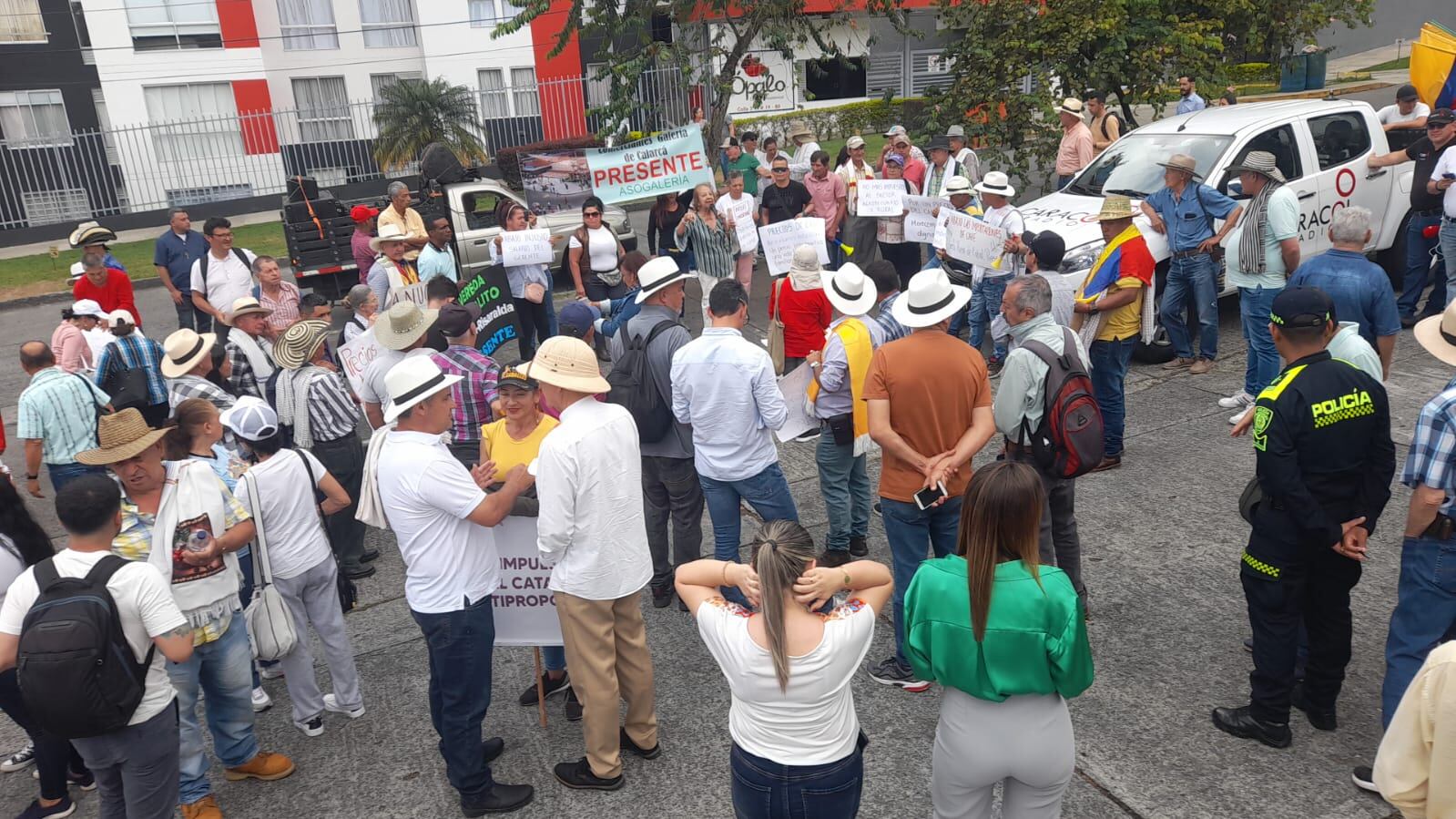 Los cafeteros piden ser escuchados por el Gobierno nacional.