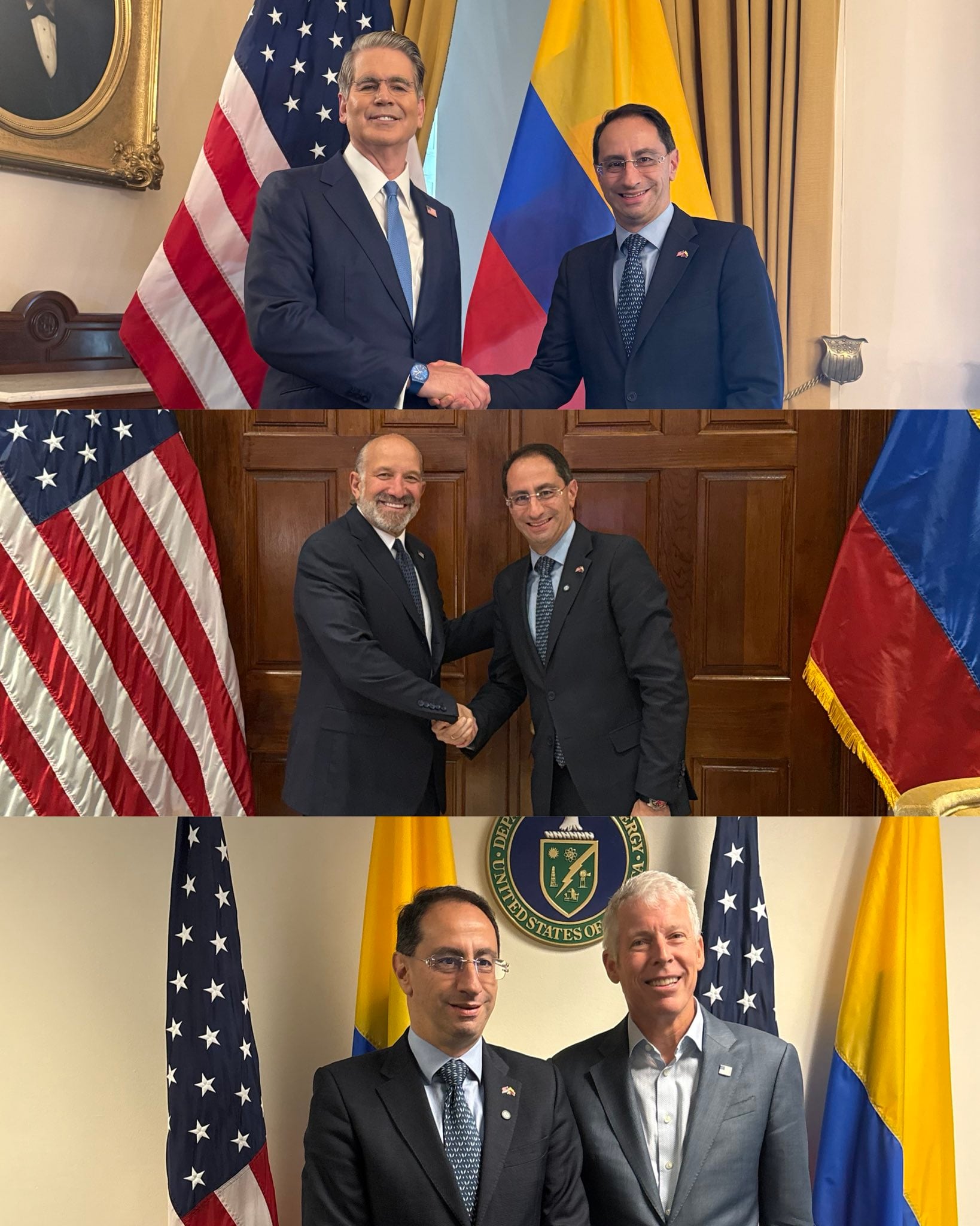 Delegación de Colombia en Estados Unidos.