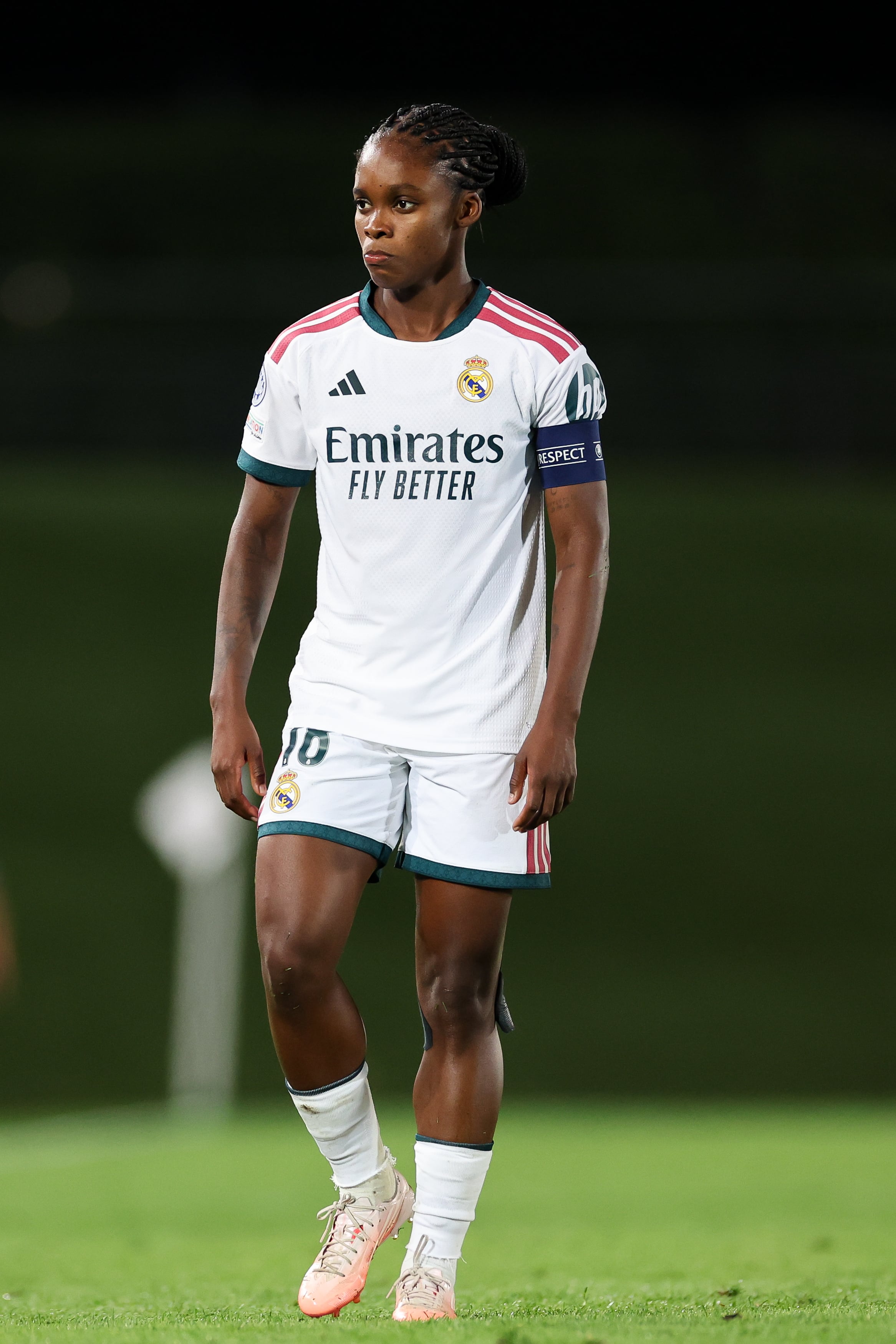 Linda Caicedo en la Champions League