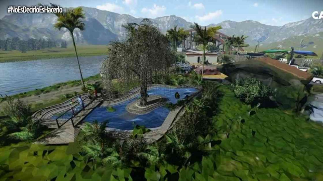 Así lucirá el monumento que rendirá homenaje al Río Bogotá.