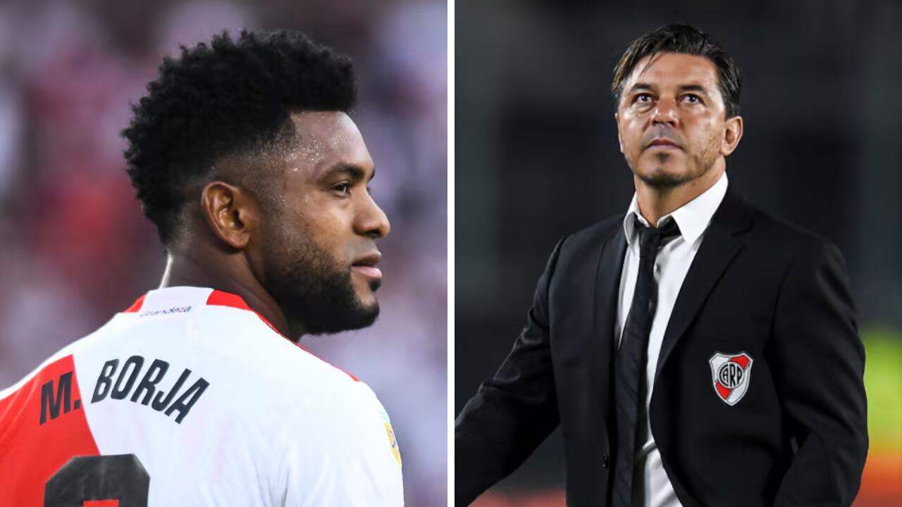 Miguel Borja tendrá a Marcelo Gallardo como DT en River Plate.