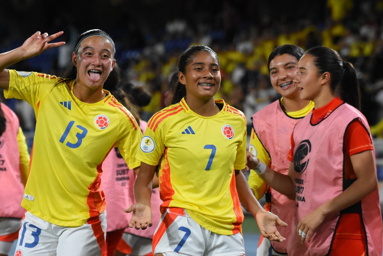 Colombia vs. Perú en el Sudamericano sub-17 femenino