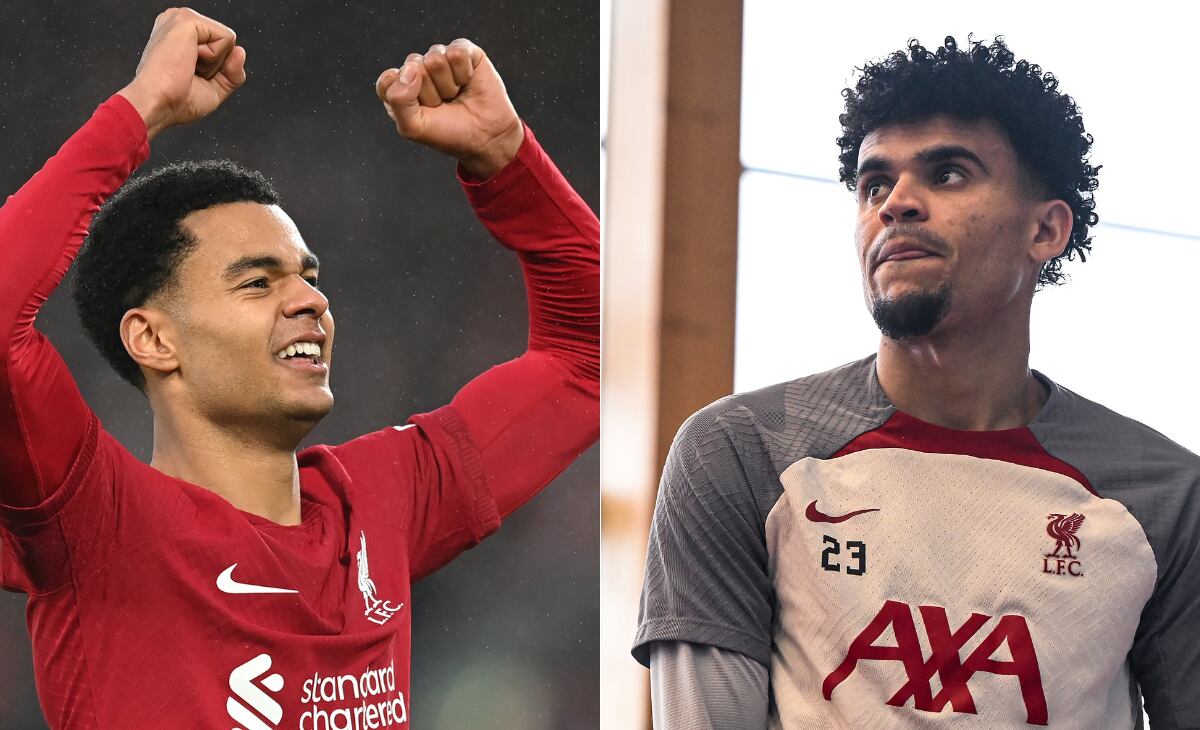 Cody Gakpo y Luis Díaz pelearán por un puesto en Liverpool