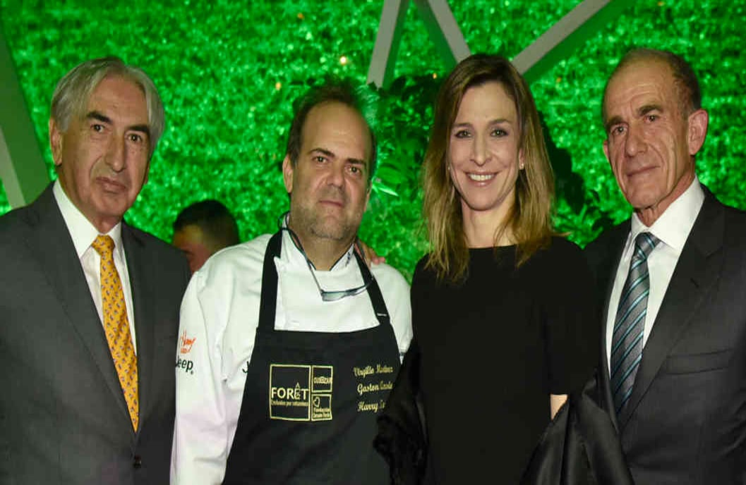 Carlos Alberto Leyva, Harry Sasson, Cristina Botero y Álvaro Peláez. 