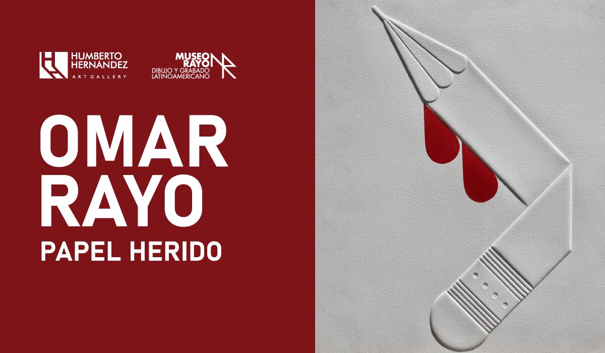 Exposición ‘Papel herido’ del maestro Omar Rayo.