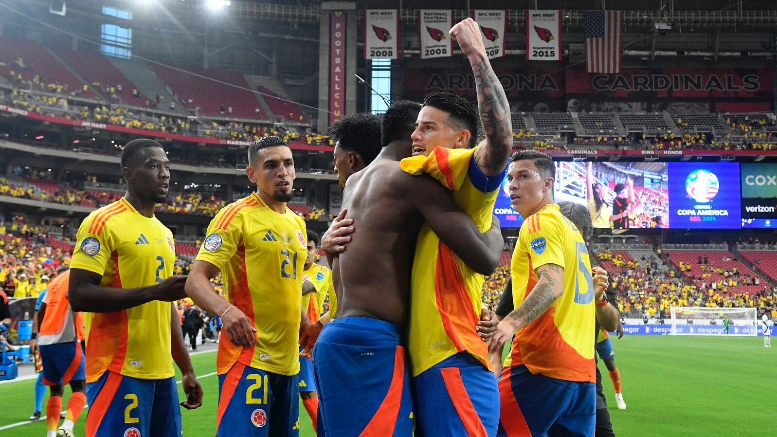 Colombia vs Costa Rica - fecha 2 - grupo D Copa América 2024.
