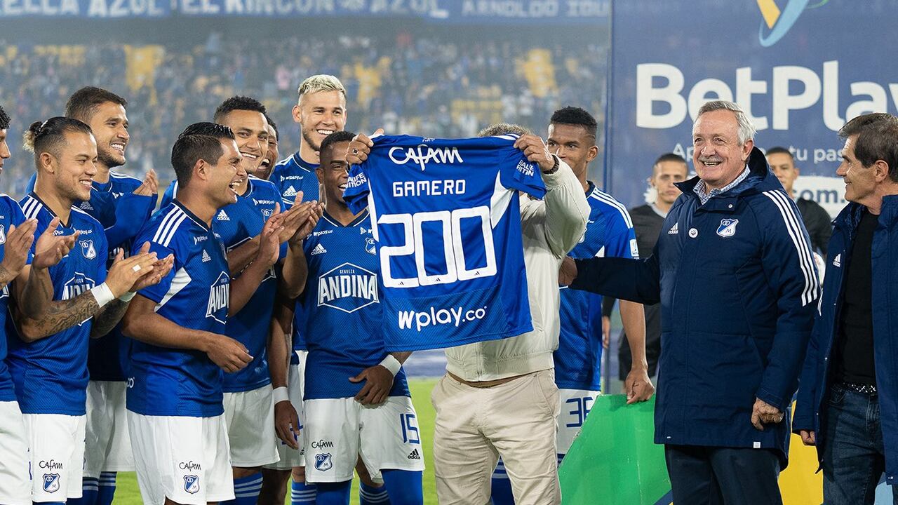 Alberto Gamero llegó a la cifra de 200 partidos al frente de Millonarios.